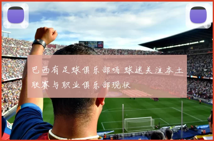 巴西有足球俱乐部吗 球迷关注本土联赛与职业俱乐部现状