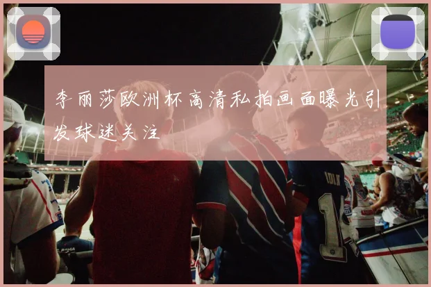 李丽莎欧洲杯高清私拍画面曝光引发球迷关注
