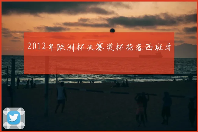 2012年欧洲杯决赛奖杯花落西班牙